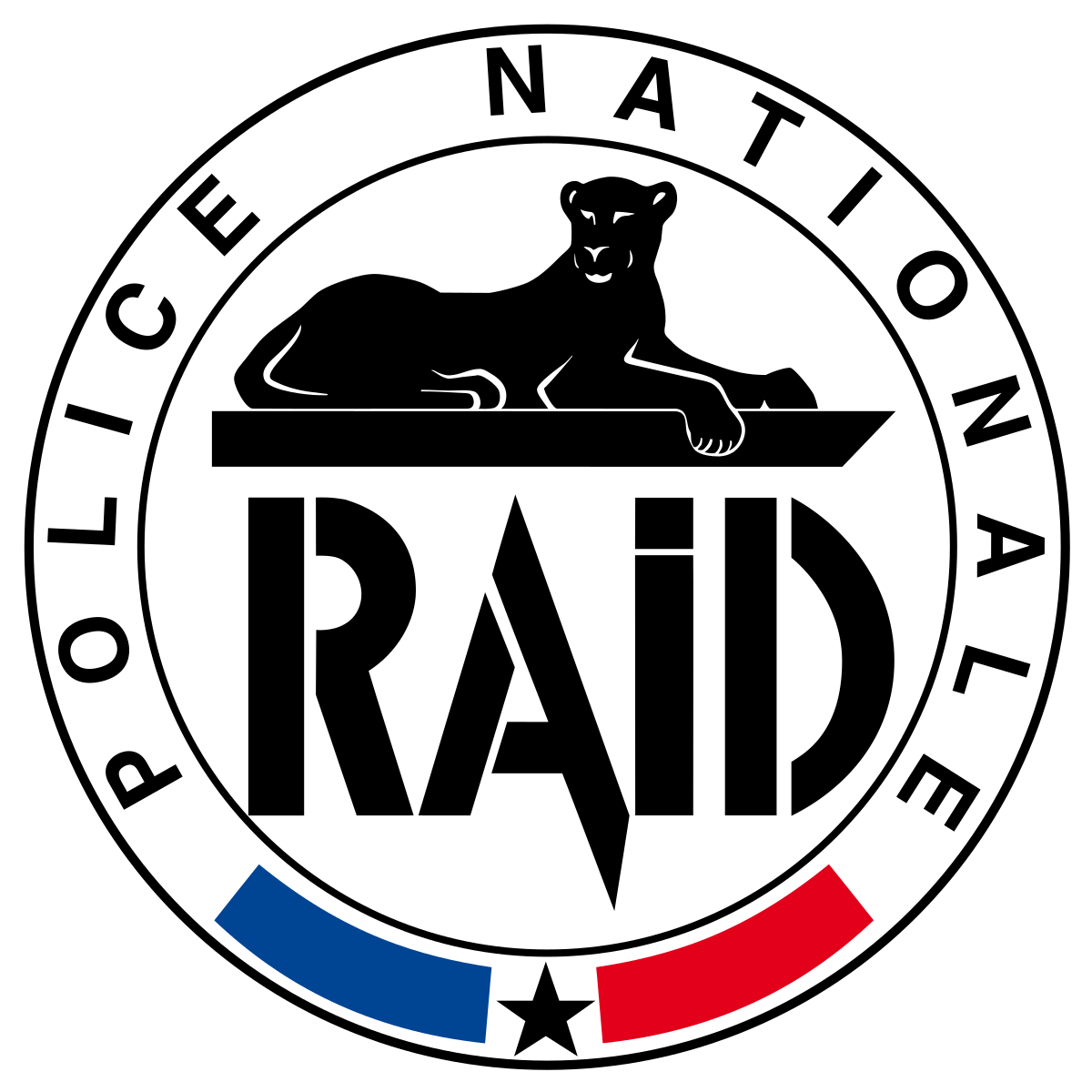 Logo du RAID, Police nationale