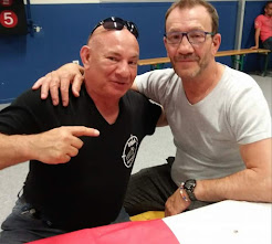 Olivier Marion lors d'un salon des arts martiaux