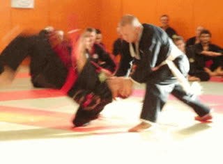 Démonstration de Vo Dao sur tatami