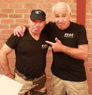 Olivier Marion et Robert Paturel à l'Académie de défense ADAC
